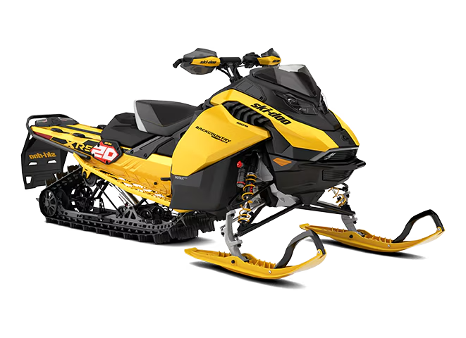Den främsta crossover-upplevelsen med snöskoter. Ski-Doo Backcountry förenar Skicklig precision på leder med terrängkapacitet, och gör det på ett sätt som ger varje förare den bästa körningen för deras värld.